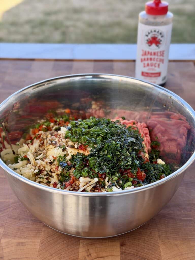 Add ingredients to bowl.