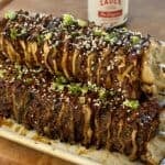 Beef Tortilla Kebabs.