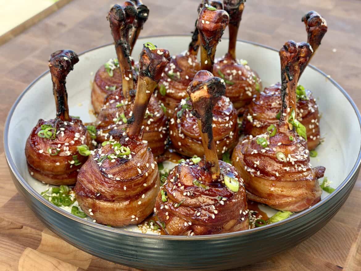 Smoked Chili Sesame Chicken Lollipops Smoked Chili Sesame Chicken Lollipops.