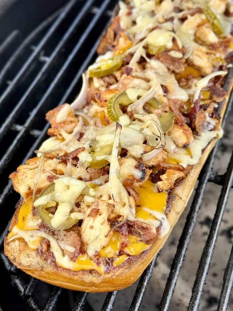BBQ Chicken French Bread Pizza.