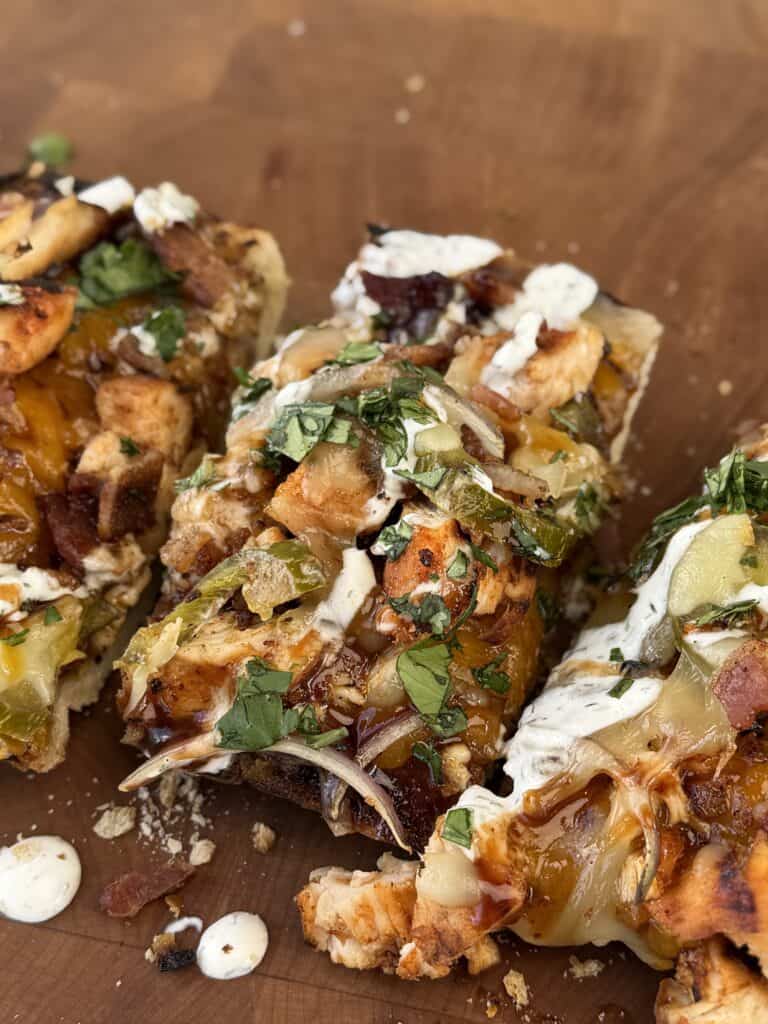 BBQ Chicken French Bread Pizza