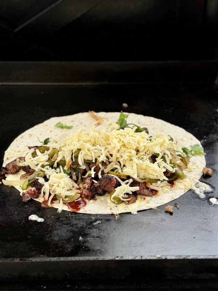 Assemble Quesadilla.