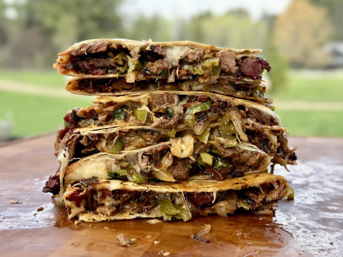 BBQ Brisket Quesadillas BBQ Brisket Quesadillas.