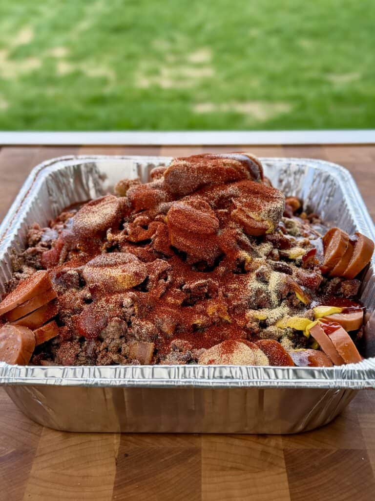 Layer ingredients.