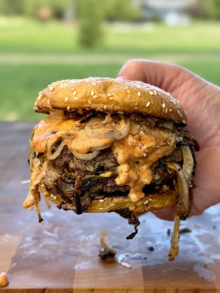 Oklahoma Onion Smashburger’s.