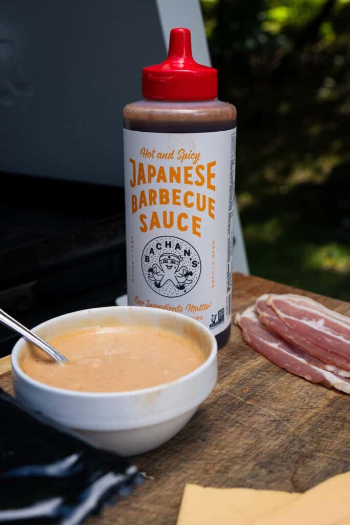 Sauce ready in bowl.
