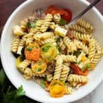 Italian Pasta Salad in bowl.