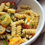Italian Pasta Salad in bowl.