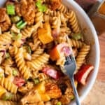 Nashville Hot Chicken Pasta Salad.