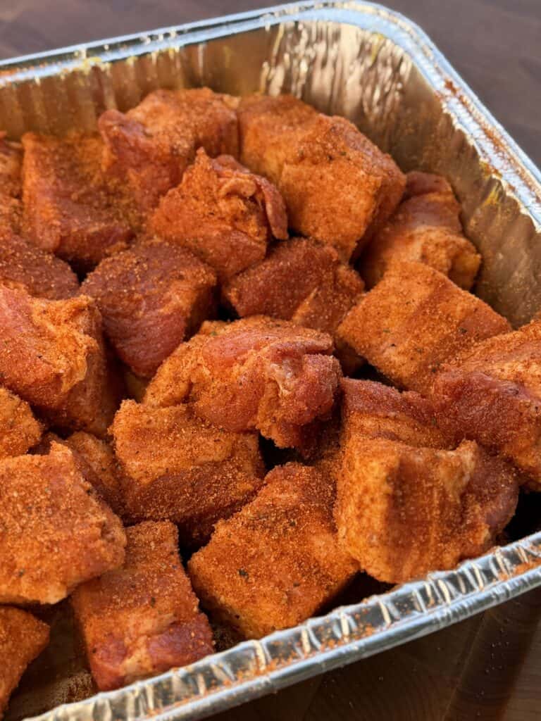 Seasoned Pork Belly.