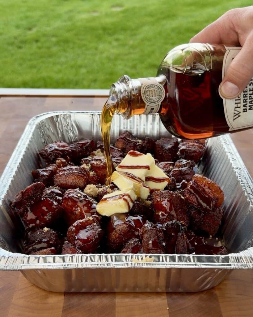 Add to tin pan with remaining ingredients.