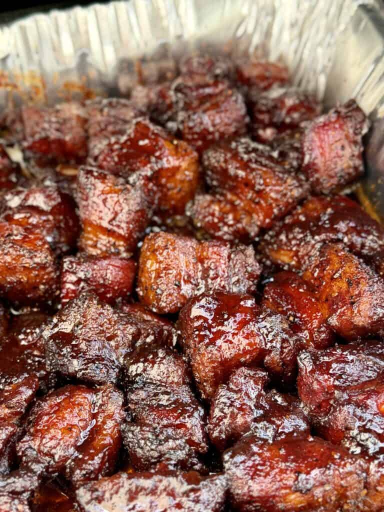 Maple Bourbon Pork Belly.