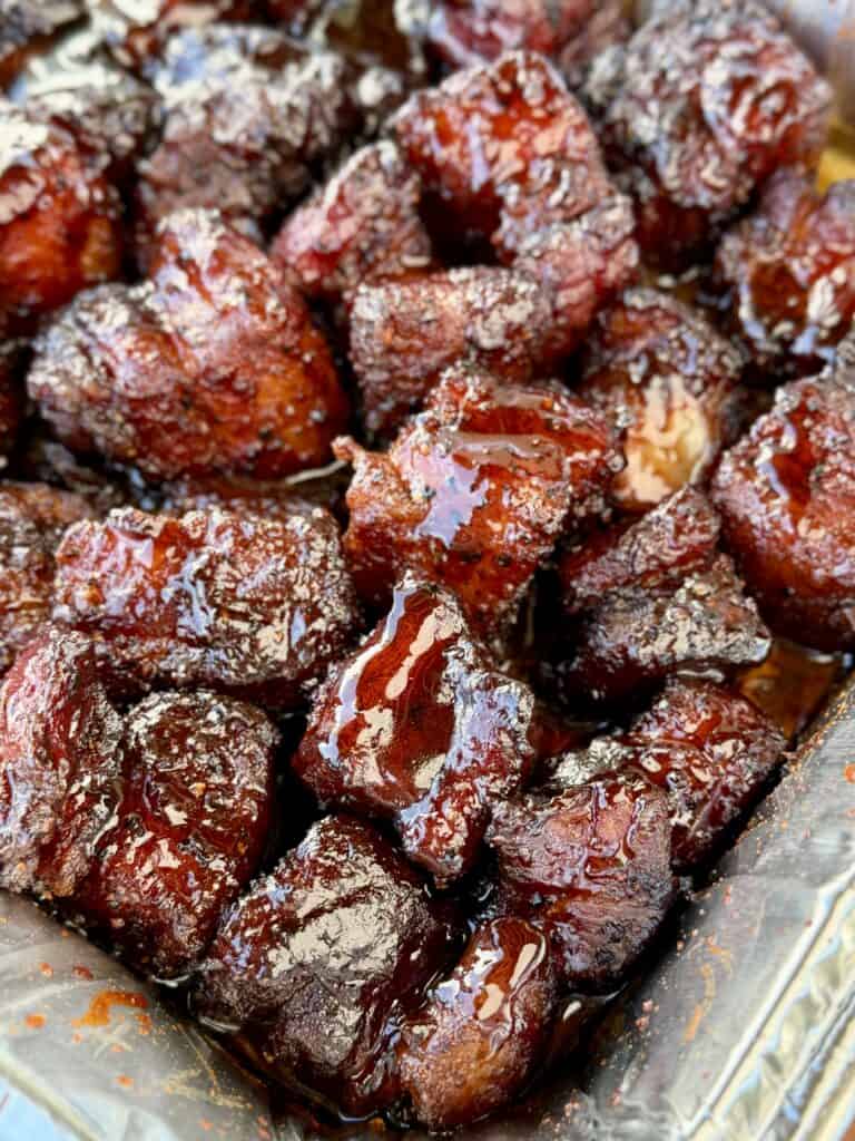 Maple Bourbon Pork Belly.