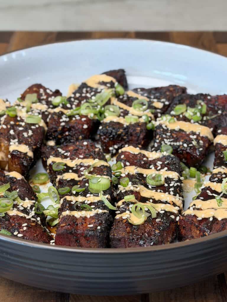 Asian Style Smoked Pork Belly.