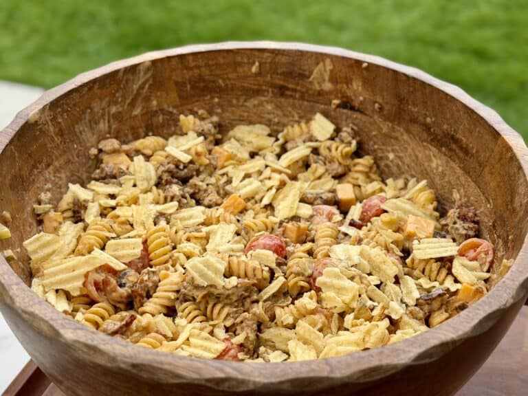 Bacon Cheeseburger Pasta Salad.