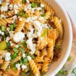 Buffalo Chicken Pasta Salad.