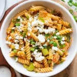 Buffalo Chicken Pasta Salad.
