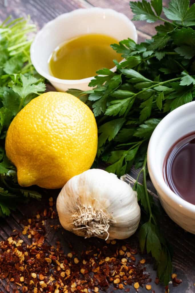 Chimichurri Sauce Recipe
lemon and garlic.