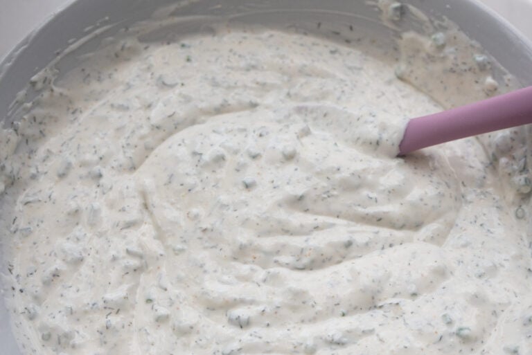 Homemade Ranch Dressing.