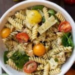 Pesto Chicken Pasta Salad.