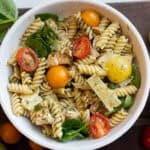 Pesto Chicken Pasta Salad.