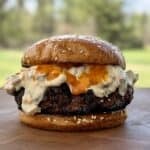 Pickle Dip Grilled Burgers.