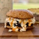 Pickle Dip Grilled Burgers.