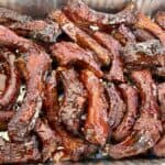 Smoked BBQ Party Ribs.