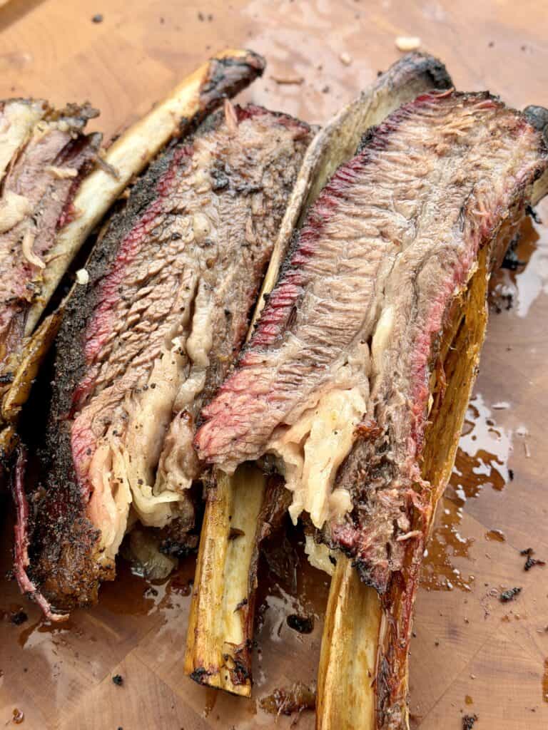 Smoked Beef Ribs.