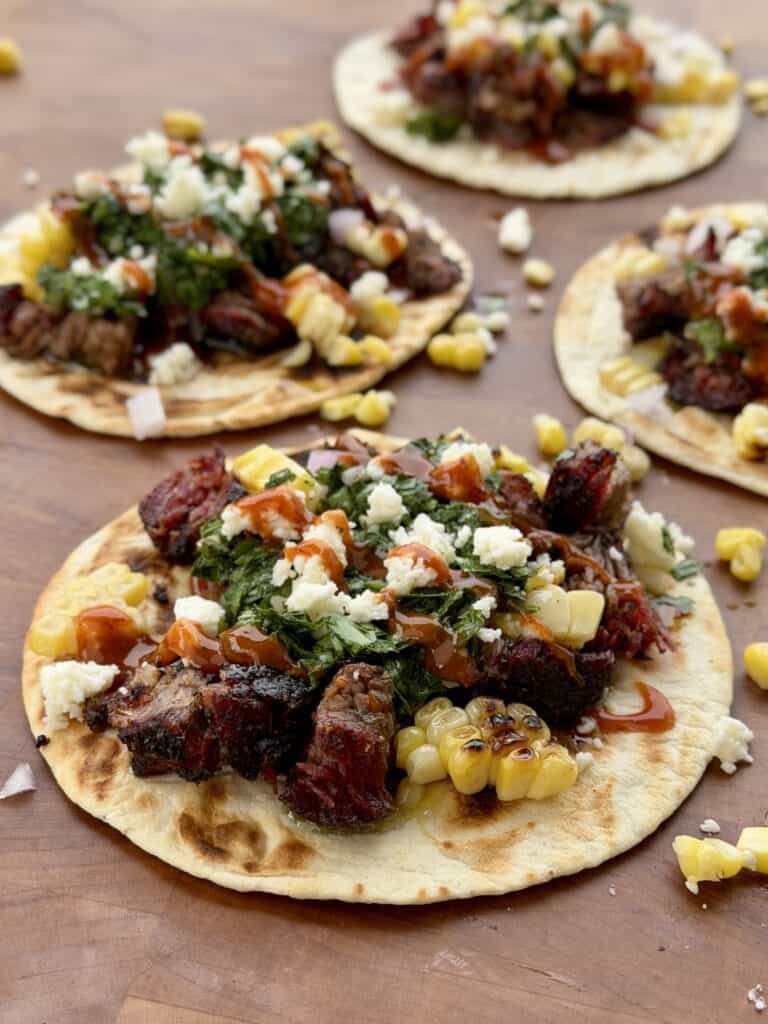 Smoked Beef Short Rib Tacos.