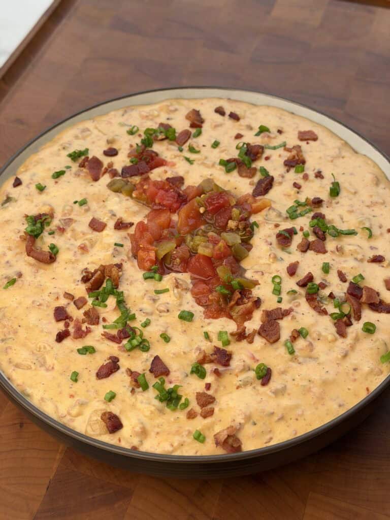 Bacon Cheeseburger Queso.