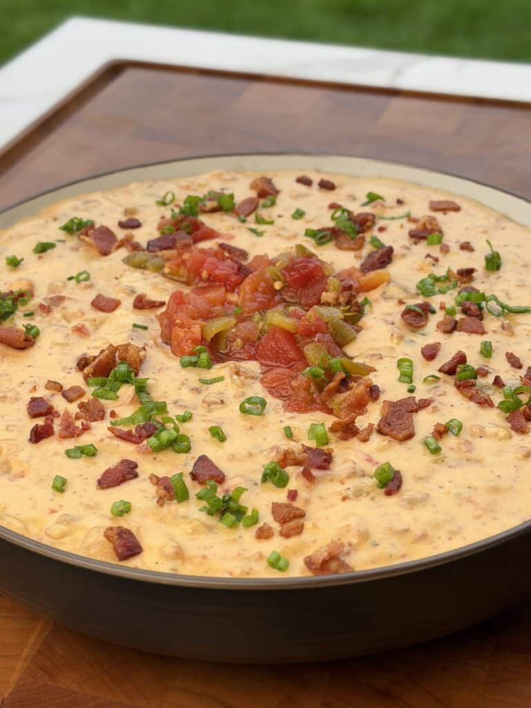 Bacon Cheeseburger Queso.