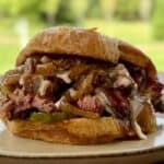 Brisket Croissant Sandwich.