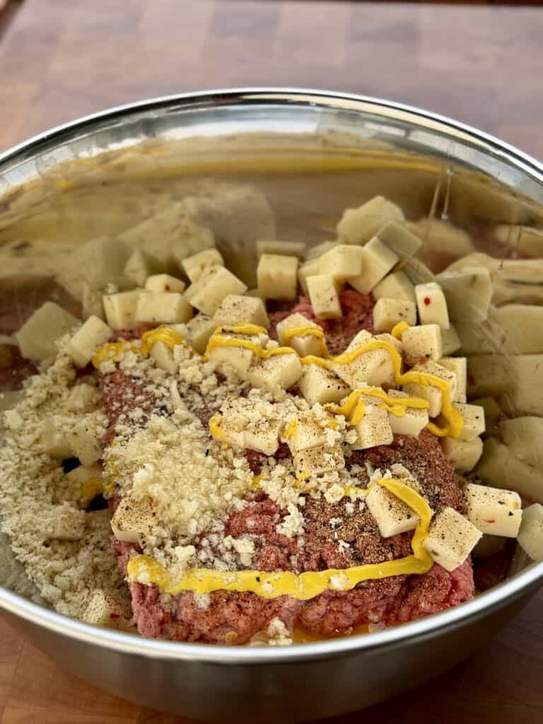 Ingredients in bowl.