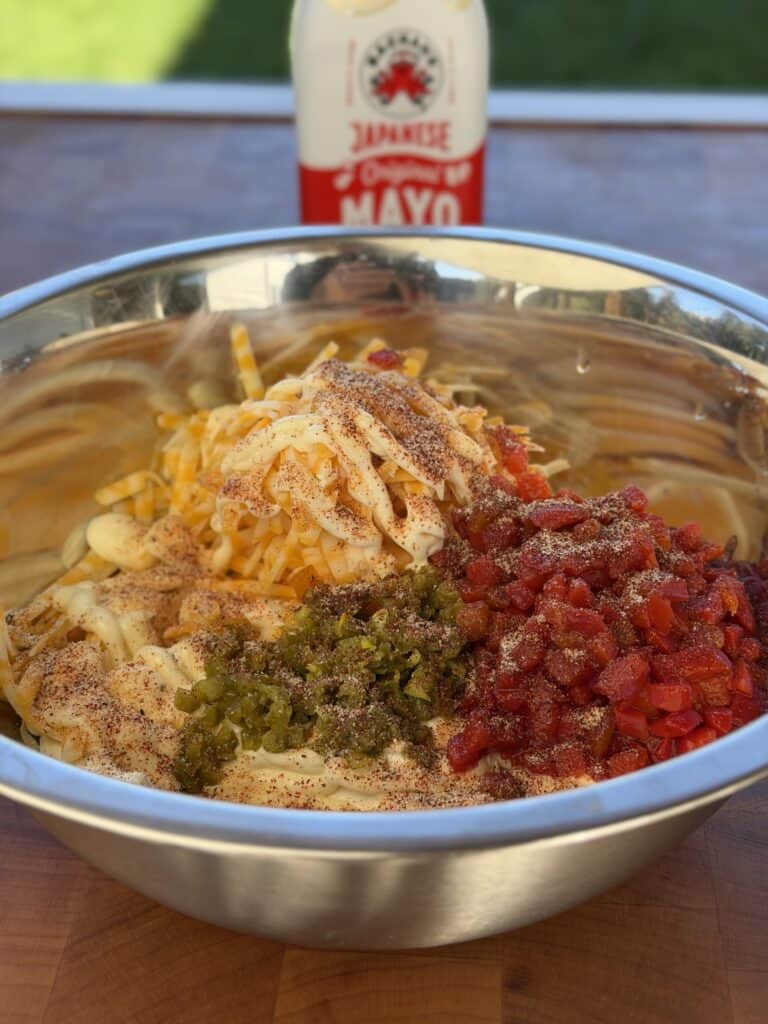 Ingredients in bowl.