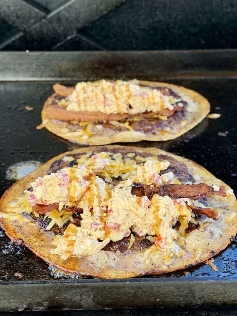 Pimento Cheeseburger Quesadillas.