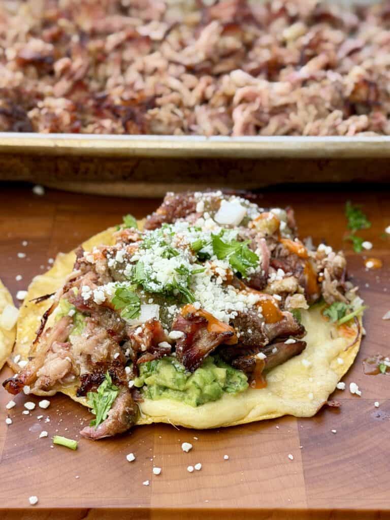 Smoked Carnitas Recipe.