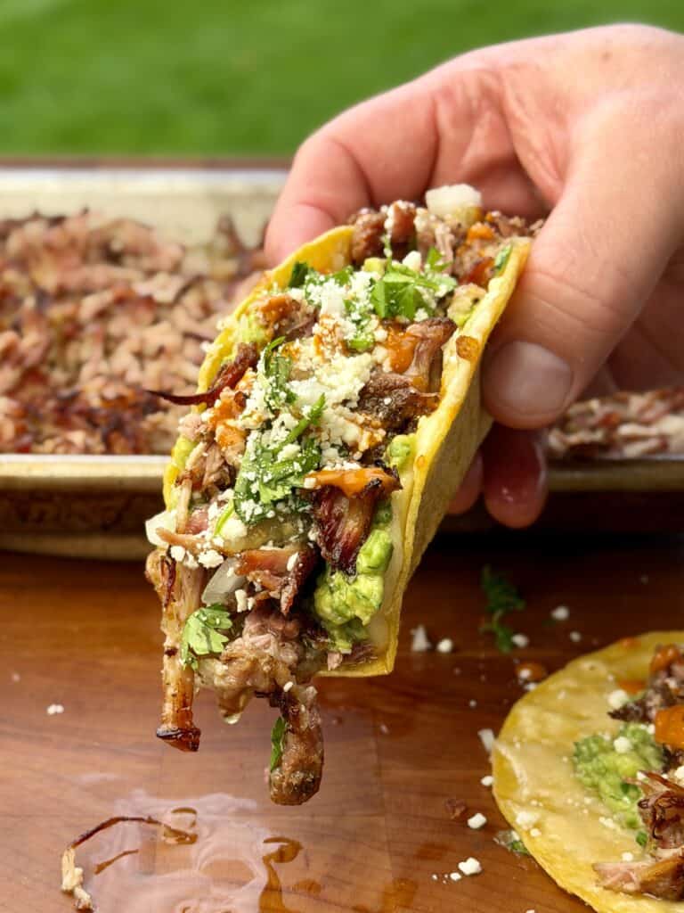 Smoked Carnitas Recipe.